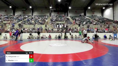 85 lbs Semifinal - Gable Hargrove, Social Circle USA Takedown vs Luke Mealer, Guerrilla Wrestling Academy