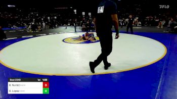 101 lbs Quarterfinal - Brenda Nunez, Buchanan vs Olivia Lopez, Hamilton