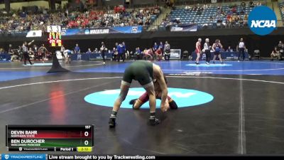 157 lbs Cons. Round 2 - Ben Durocher, Wisconsin-Parkside vs Devin Bahr, Northern State