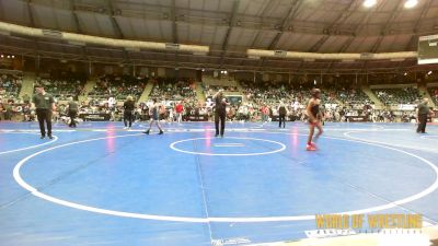 85 lbs Consi Of 4 - Santiago Guillent, Socal Grappling Club vs Ethan VanDyke, Ares Wrestling Club