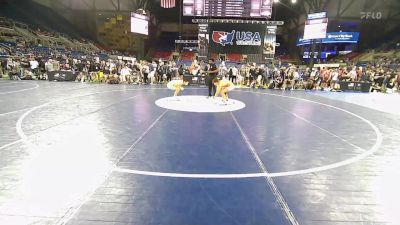 120 lbs Cons 32 #2 - Bodie Abbey, Michigan vs Deven Casey, Illinois