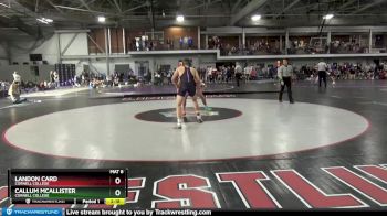 149 lbs Cons. Round 4 - Landon Card, Cornell College vs Callum McAllister, Cornell College