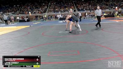 D4-157 lbs Quarterfinal - Dalton Birchmeier, New Lothrop HS vs Layne Knisely, Bronson HS