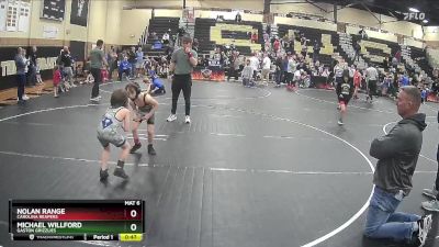 58 lbs Round 5 - Michael Willford, Gaston Grizzlies vs Nolan Range, Carolina Reapers