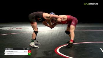 133 lbs Rr rnd 1 - Dennis Gustafson III, Virginia Tech vs Trey Aslanian, Princeton University