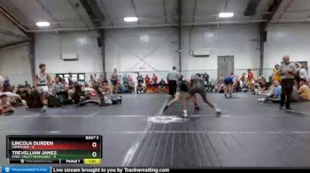 106 lbs Round 3 (3 Team) - Lincoln Durden, Compound vs Trevellian James, Steel Valley Renegades