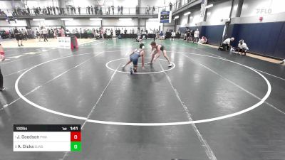 130 lbs Quarterfinal - Jared Goodson, Pwa vs Anthony Dicks, Sunshine Rtc