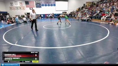 182 lbs Cons. Semi - Andrew Bessey, Kelly Walsh vs Damian Hill, Thunder Basin High School