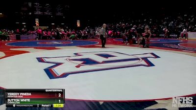 7A-106 lbs Quarterfinal - Sutton White, Carrollton vs Yeredy Pineda, Mountain View