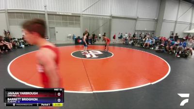 113 lbs Placement Matches (8 Team) - Javaan Yarbrough, Ohio Red vs Barrett Bridgmon, Alabama