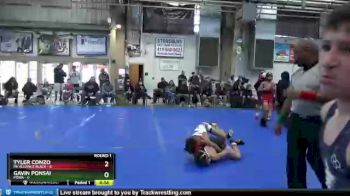 76 lbs Round 1 (6 Team) - Tyler Conzo, PA Alliance Black vs Gavin Ponsai, POWA