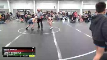 88 lbs Semis (4 Team) - Owen Hannah, SMWC vs Jeremy Cannedy Jr, Daytrip Orange