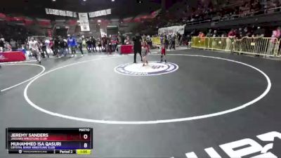 45 lbs 3rd Place Match - Tek Lo, Del Norte Wrestling Inc. vs Gavin Hull, California