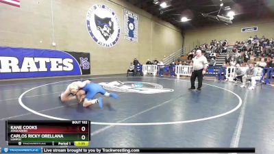 170 lbs Quarterfinal - Kane Cooks, Atascadero vs Carlos Ricky Orellana, Lompoc