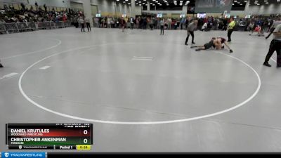 126 lbs Cons. Round 7 - Daniel Krutules, Woodshed Wrestling vs Christopher Ankenman, Missouri