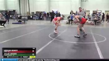 130 lbs Finals (2 Team) - Keegan Hewitt, M2TC vs Kyler Crooks, Terps Xtreme