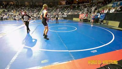 157 lbs Round Of 32 - Isaac Barrientos, Bolingbrook Jr Raiders vs Jett Mentel, Mentel