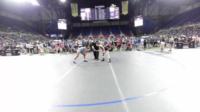 100 lbs Rnd Of 64 - Ava Fodera, California vs Camryn Gresham, Ohio