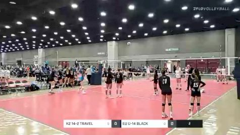 K2 14-2 TRAVEL vs EU U-14 BLACK - 2022 JVA World Challenge presented by Nike - Expo Only