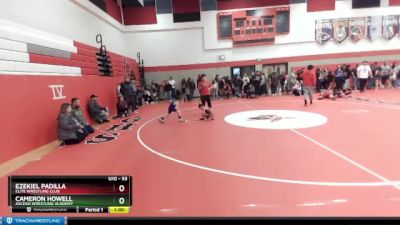 53 lbs Round 4 - Ezekiel Padilla, Elite Wrestling Club vs Cameron Howell, Ascend Wrestling Academy