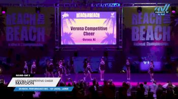 Verona Competitive Cheer - MAROON [2023 L1 Performance Rec - 12Y (NON) - Large Day 2] 2023 ACDA Reach the Beach Showdown