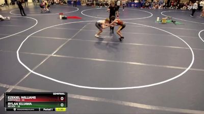 115 lbs Semis & 1st Wrestleback (8 Team) - Ezekiel Williams, Northfield vs Rylan Kujawa, Becker