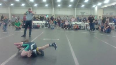 84 lbs Round 1 (10 Team) - Connor Robinson, Virginia Team Predator vs Mason Smith, Hanover Hawkeye