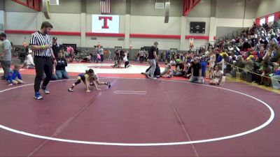 65 lbs Round 1 - Sascha Trujillo, Bison Takedown vs Jessa Smith, Arab Youth Wrestling