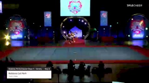 Robbins Cal Park - Youth Cheer [2021 Sideline Performance Cheer 1 - Varsity Day 3] 2021 Pop Warner National Cheer & Dance Championship