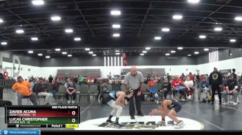 85 lbs Placement Matches (8 Team) - Lucas Christopher, Olympia (NY) vs Zavier Acuna, Legacy National