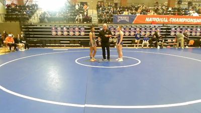 123 lbs Round Of 32 - Tess Barnett, Wayland Baptist vs Andrea Hernandez, Indiana Tech