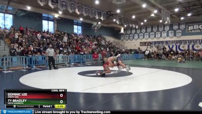 138 lbs Cons. Semi - Dominic Lee, Great Oak vs Ty Bradley, Vista Murrieta