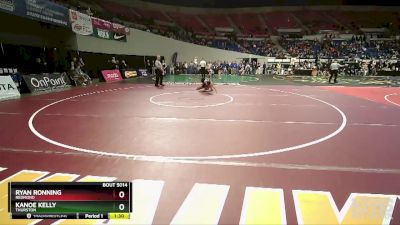 5A-113 lbs Champ. Round 1 - Ryan Ronning, Redmond vs Kanoe Kelly, Thurston