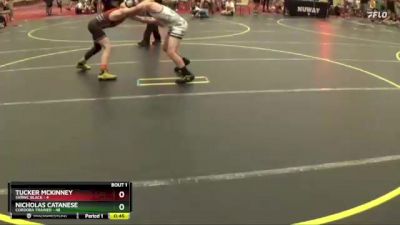 82 lbs Round 1 (4 Team) - Nicholas Catanese, Cordoba Trained vs Tucker Mckinney, SVRWC Black