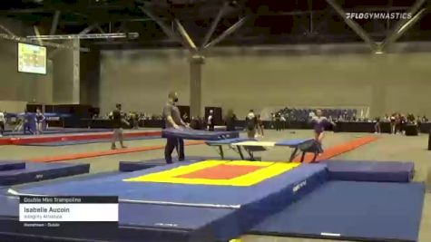 Isabelle Aucoin - Double Mini Trampoline, Integrity Athletics - 2021 USA Gymnastics Championships