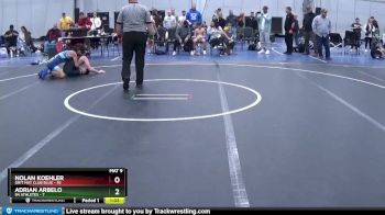 130 lbs Round 2 (6 Team) - Nolan Koehler, Grit Mat Club Blue vs Adrian Arbelo, 84 Athletes