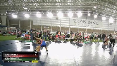 70 lbs Semifinal - Aisea Tabakece, Sublime Wrestling Academy vs Zeke Sanchez, Sanderson Wrestling Academy