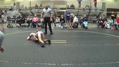 65 lbs Semis & 1st Wrestleback (8 Team) - Braden Dykhouse, Lowell WC vs Brycen Alber, ARES Red