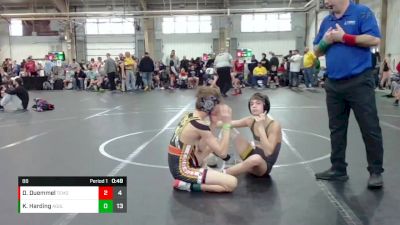 88 lbs Round 3 (8 Team) - Daemen Duemmel, Team Missouri vs Kaden Harding, Aggression Legionaries