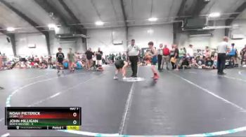 95 lbs Round 4 (8 Team) - Noah Pieterick, Storm vs John Milligan, North Brevard