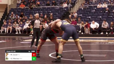 285 lbs Consi Of 8 #2 - Matthew Cover, Princeton vs Santino Morina, Drexel