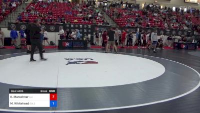 97 kg Cons 8 #2 - Kody Marschner, Illinois vs Melvin Whitehead, Gold Rush Wrestling