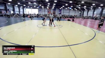 80 lbs Rd# 10- 4:00pm Saturday Final Pool - Eli Oberheim, M2TCNJ vs Shay Lundvall, Iowa Black
