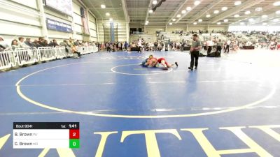 182 lbs Quarterfinal - Brady Brown, PA vs Carter Brown, MO