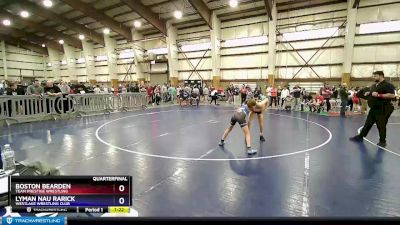 92 lbs Quarterfinal - Lyman Nau Rarick, Westlake Wrestling Club vs Boston Bearden, Team Prestige Wrestling