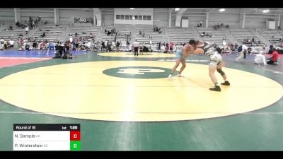 160 lbs Round Of 16 - Noah Sample, AR vs Pete Winterstein, NC