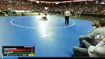 D3-160 lbs Quarterfinal - Cash Stewart, Poynette vs Ira Bialzik, Boyceville