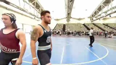 184 lbs Semifinal - CJ Cobb, Unattached vs Christos Avgeros, Virginia Team Predator