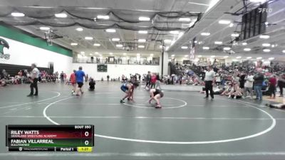 135 lbs Cons. Round 2 - Fabian Villarreal, BullTrained vs Riley Watts, Siouxland Wrestling Academy