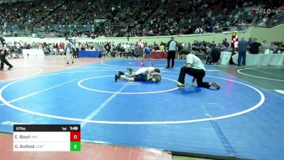 87 lbs Round Of 32 - Ethan Boyd, Claremore Wrestling Club vs Gus Buthod, CowTown Elite